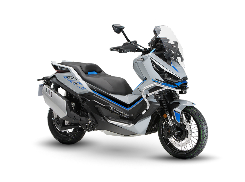 Zontes Moto San Isidro - 368G tres cuartos frontal Zontes Motos San Isidro - Zontes 368G Adventure vista tres cuartos frontal