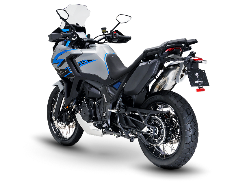 Zontes Moto San Isidro - Zontes 703F Adventure vista trasera Zontes Motos San Isidro - Vista trasera Zontes 703F Adventure