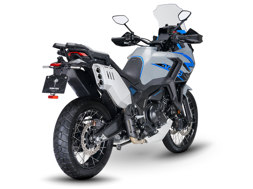 Zontes Moto San Isidro - Zontes 703F Adventure trasera derecha Zontes Motos San Isidro - Vista tres cuartos trasera derecha Zontes 703F Adventure