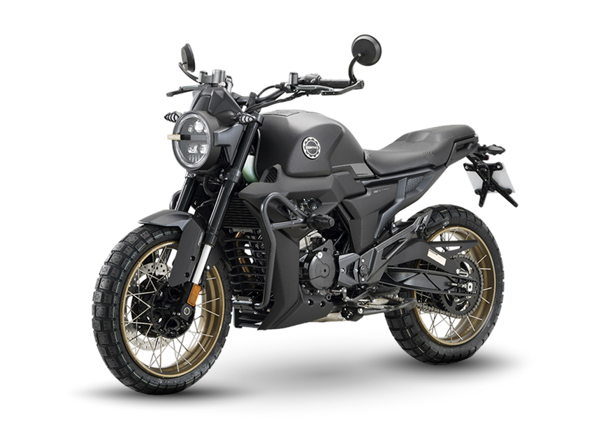 Zontes Moto San Isidro - 200G ángulo izquierdo Zontes Motos San Isidro - Zontes 200G vista frontal izquierda