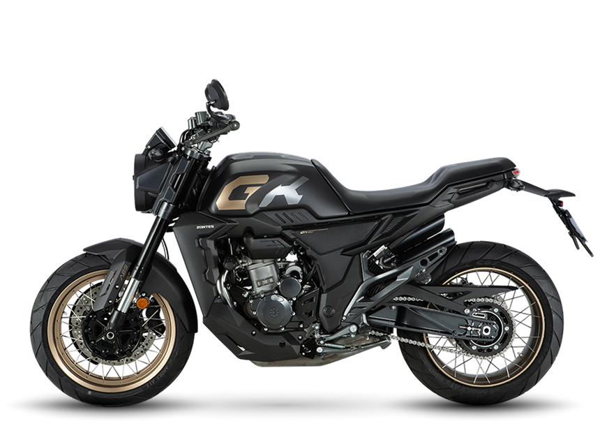 Zontes Moto San Isidro - 350GK perfil izquierdo Zontes Motos San Isidro - Zontes 350GK vista lateral izquierda