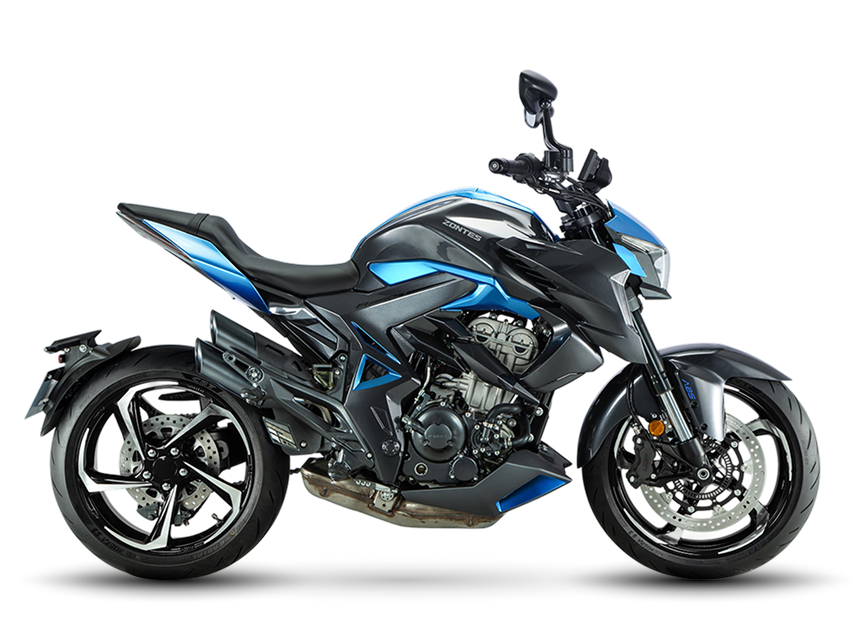 Zontes Moto San Isidro - Zontes 350R perfil derecho Zontes Motos San Isidro - Zontes 350R vista lateral derecha