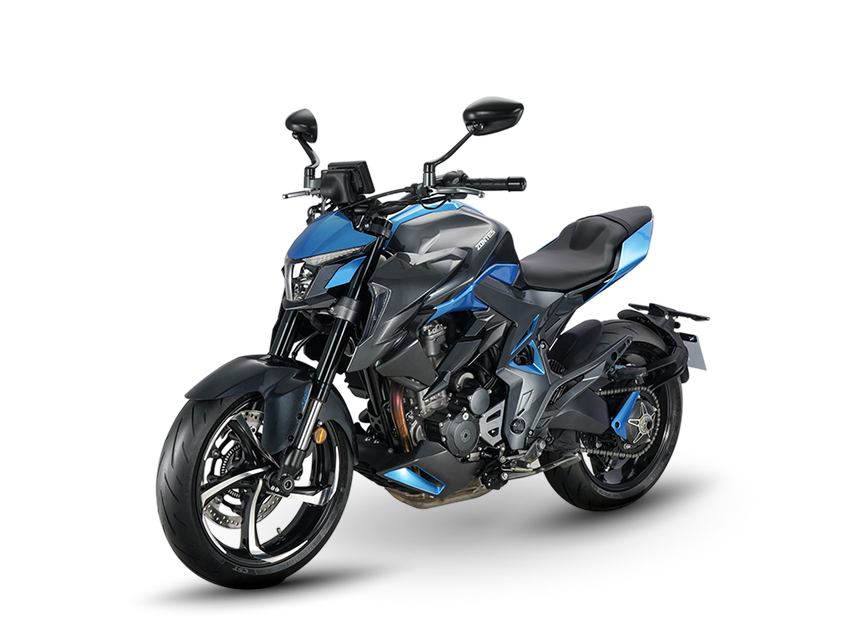 Zontes Moto San Isidro - 350R ángulo izquierdo Zontes Motos San Isidro - Zontes 350R vista frontal izquierda