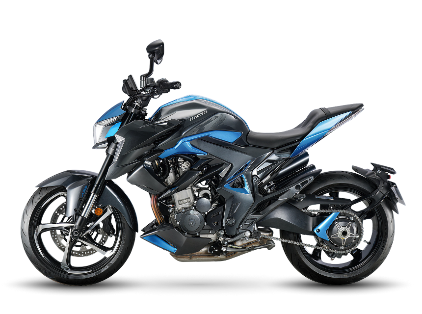 Zontes Moto San Isidro - 350R perfil izquierdo Zontes Motos San Isidro - Zontes 350R vista lateral izquierda
