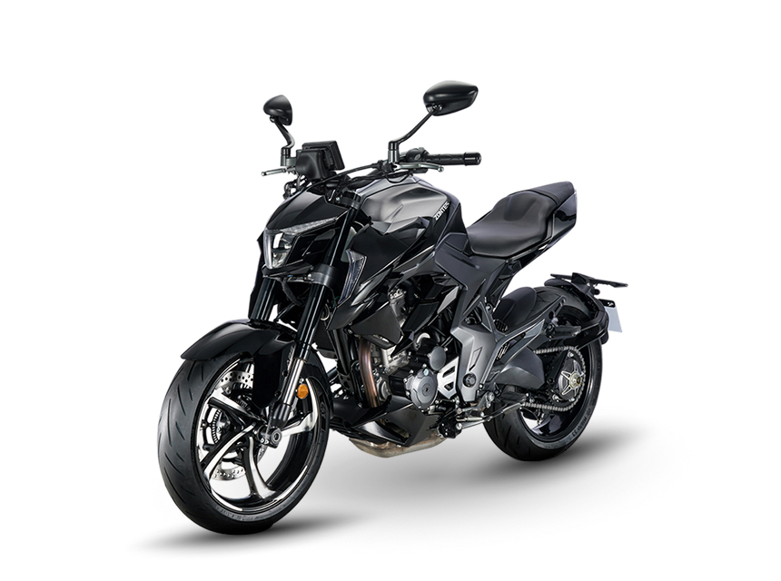 Zontes Moto San Isidro - 350R ángulo izquierdo Zontes Motos San Isidro - Zontes 350R vista frontal izquierda