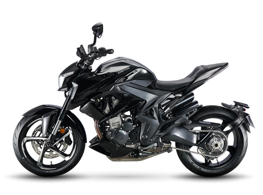 Zontes Moto San Isidro - 350R perfil izquierdo Zontes Motos San Isidro - Zontes 350R vista lateral izquierda