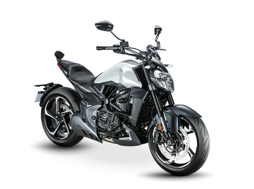Zontes Moto San Isidro - 350V perspectiva frontal Zontes Motos San Isidro - Zontes 350V vista frontal derecha