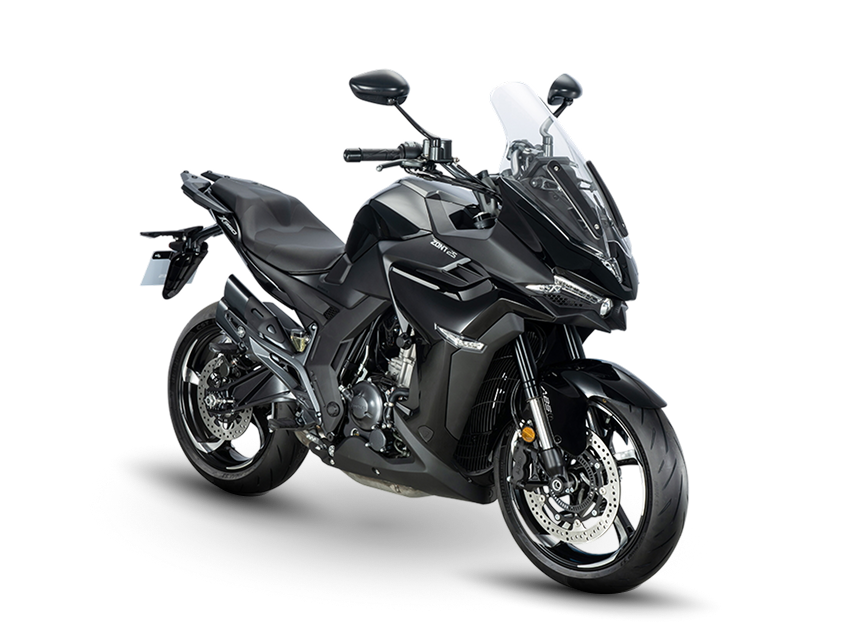 Zontes Moto San Isidro - 350X perspectiva frontal Zontes Motos San Isidro - Zontes 350X vista frontal derecha