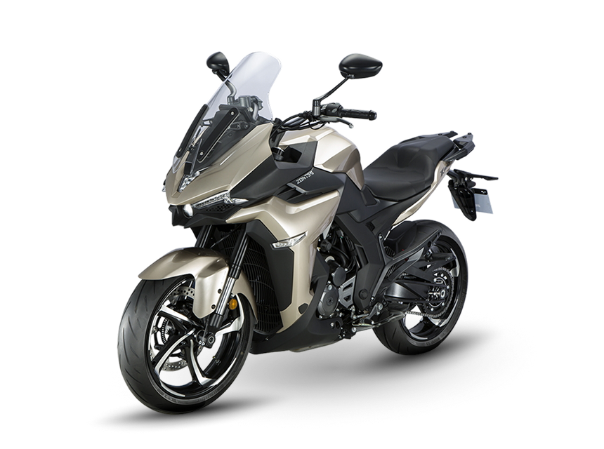 Zontes Moto San Isidro - 350X ángulo izquierdo Zontes Motos San Isidro - Zontes 350X vista frontal izquierda