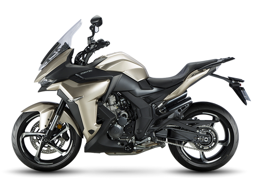 Zontes Moto San Isidro - 350X perfil izquierdo Zontes Motos San Isidro - Zontes 350X vista lateral izquierda
