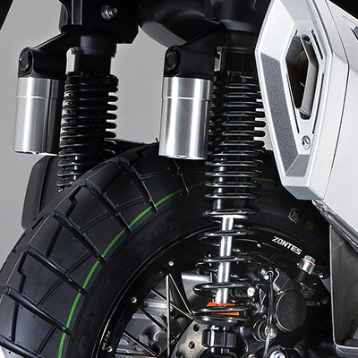 Zontes Moto San Isidro - Suspensión trasera 368G Zontes Motos San Isidro - Suspensión trasera Zontes 368G Adventure