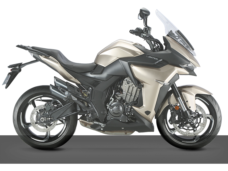 Zontes Moto San Isidro - Zontes 350X perfil derecho Zontes Motos San Isidro - Zontes 350X vista lateral derecha