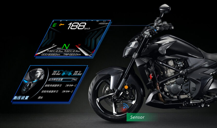 Zontes Moto San Isidro - Sistema TPMS 350V Zontes Motos San Isidro - Sistema de monitoreo de presión Zontes 350V