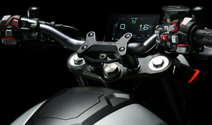 Zontes Moto San Isidro - Tablero digital 350GK Zontes Motos San Isidro - Manillar y tablero Zontes 350GK
