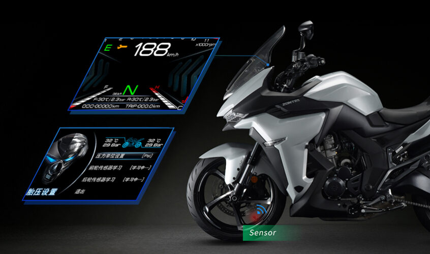 Zontes Moto San Isidro - Sistema TPMS 350X Zontes Motos San Isidro - Sistema TPMS Zontes 350X