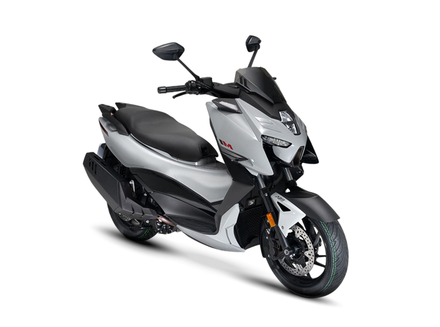 Zontes motos en San Isidro - scooter Zontes 368M gris con frente angular, asiento negro y rueda delantera visible